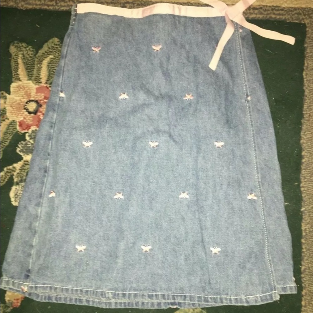 Jean skirt girls